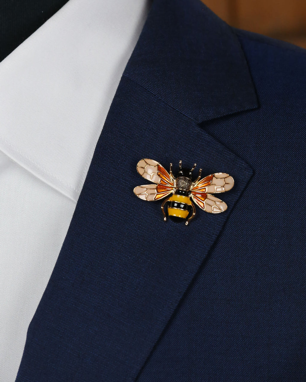 DÉCLIC Bee Enamel Pin - Yellow