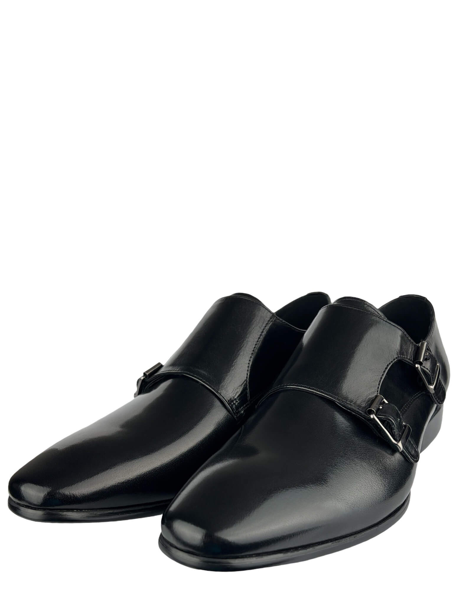 MC Double Monk Shoe - Black