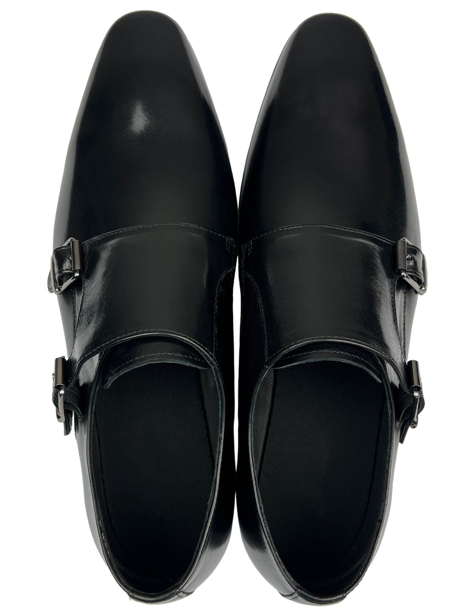 MC Double Monk Shoe - Black