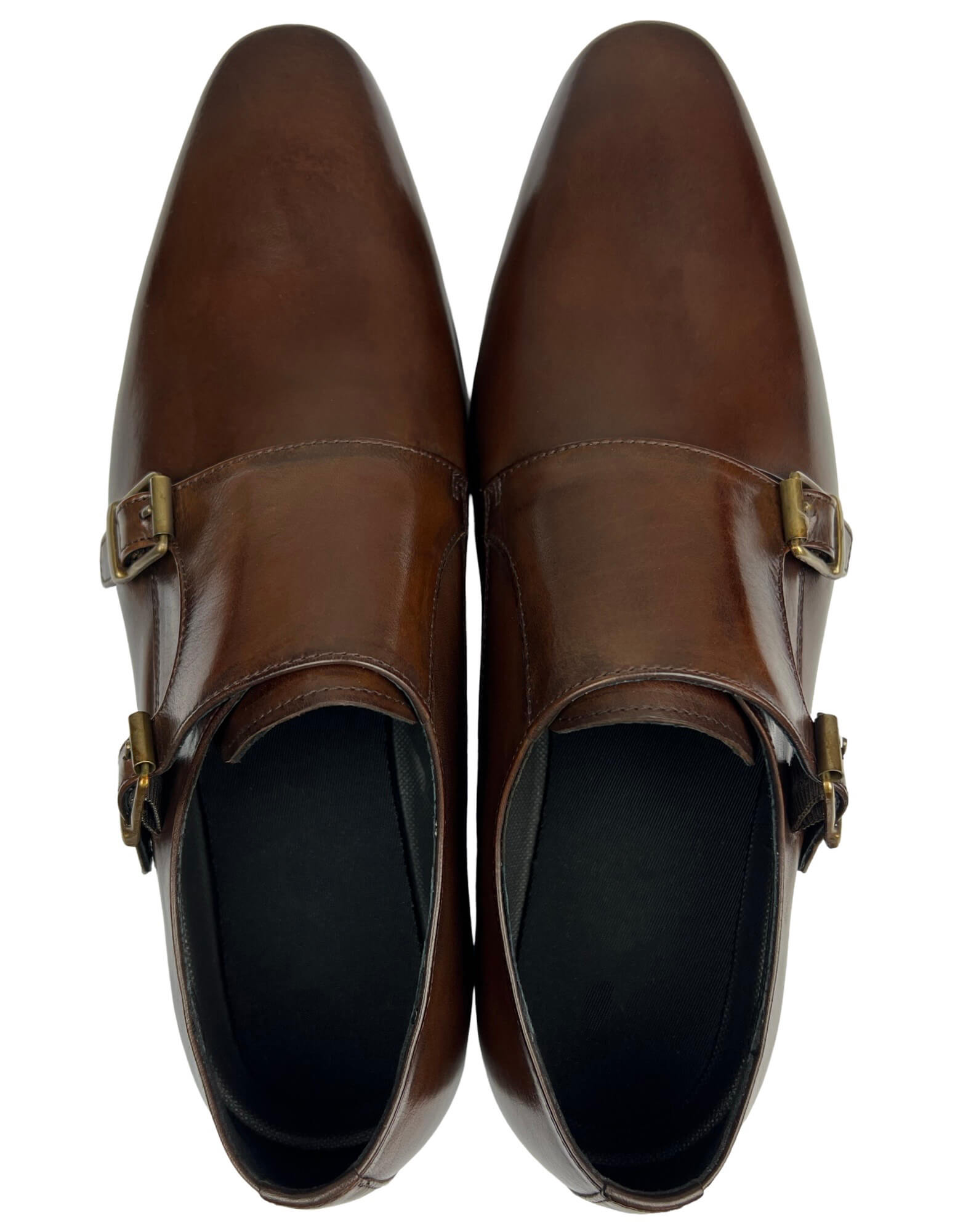 MC Double Monk Shoe - Tan
