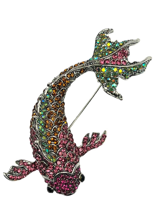 DÉCLIC Koi Lapel Pin - Pink