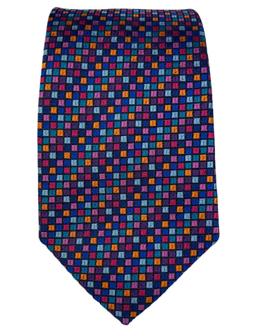 DÉCLIC Marino Floral Tie - Blue