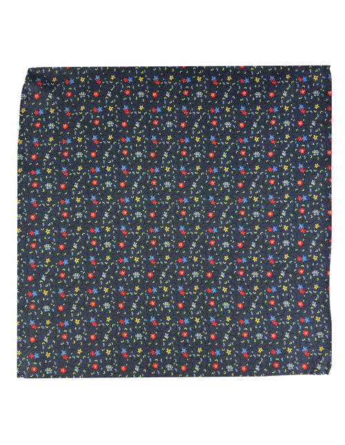 DÉCLIC Lugo Floral Hanky - Navy