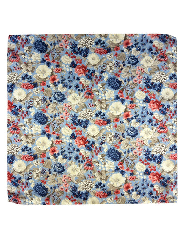 DÉCLIC Forio Floral Hanky - Rust