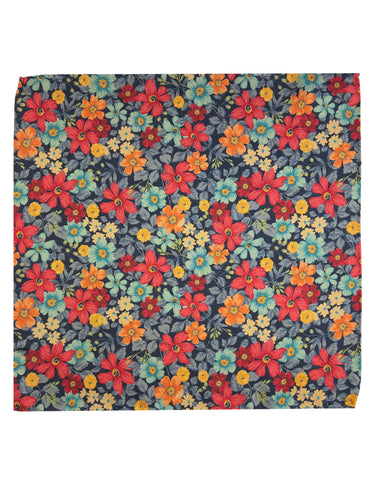 DÉCLIC Forio Floral Hanky - Rust