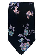 CANTINI Carina Floral Tie - Black