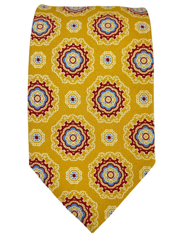 DÉCLIC Livorno Pattern Tie - Rust