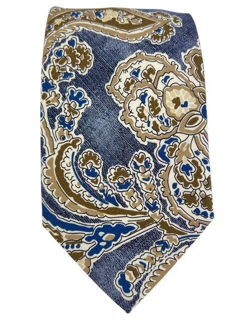 DÉCLIC Lucca Paisley Tie - Navy