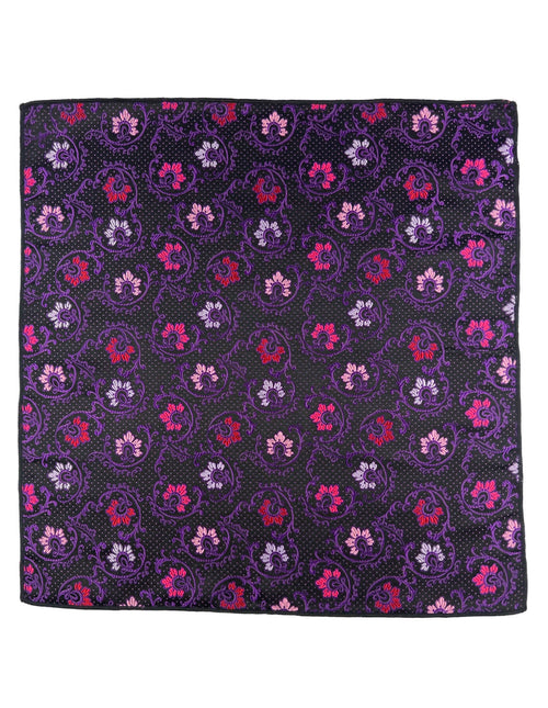 DÉCLIC Chieti Floral Hanky - Purple