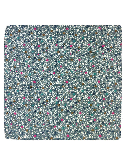 DÉCLIC Cento Floral Hanky - Green