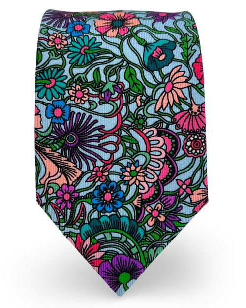 DÉCLIC Mossley Floral Tie - Pink