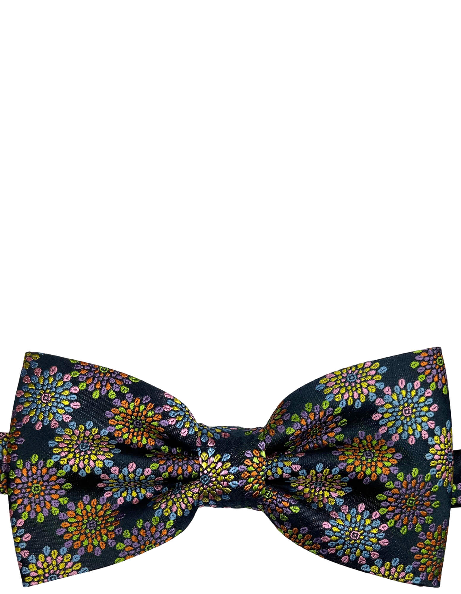 DÉCLIC Burst Patterned Bow Tie - Pastel/Navy