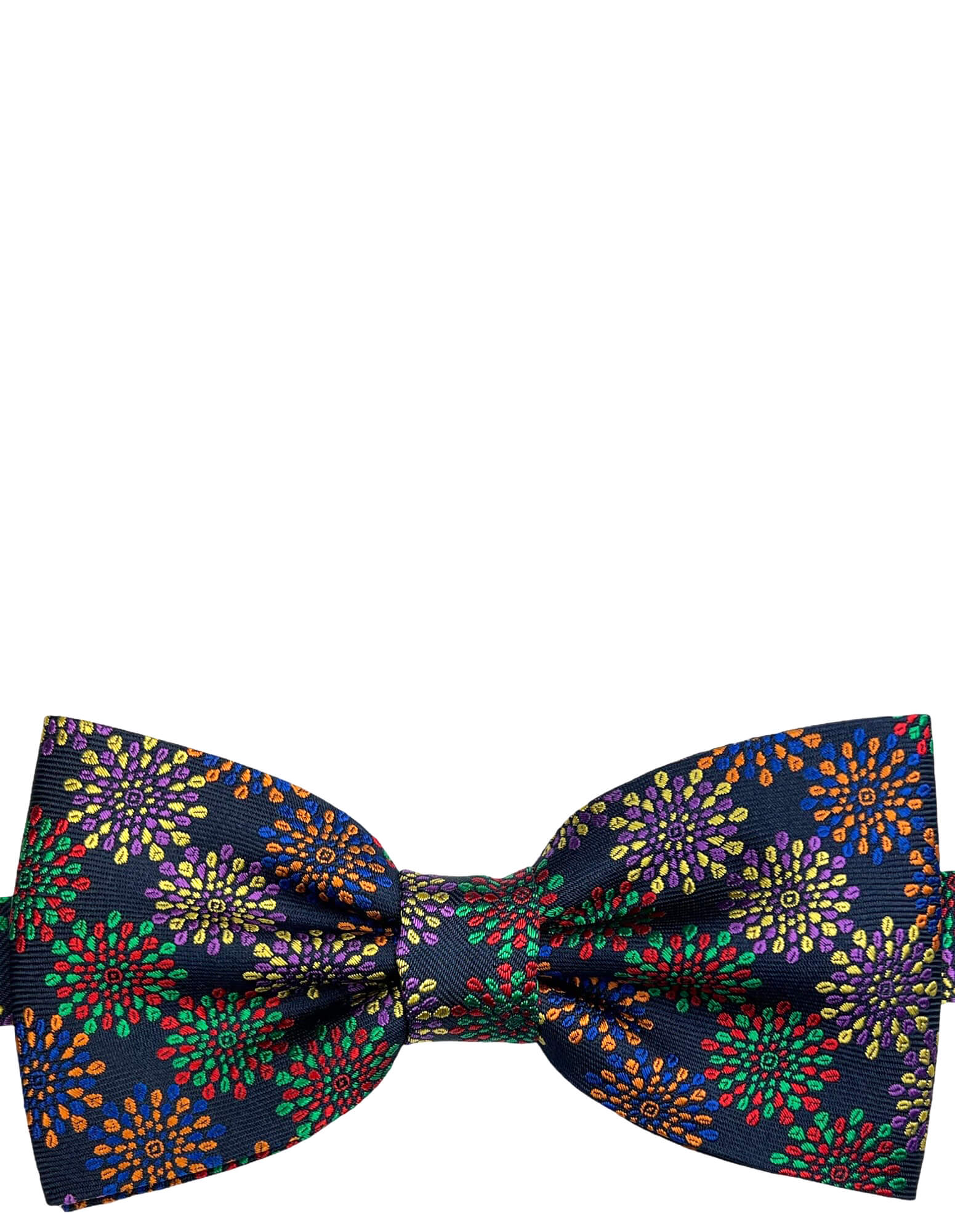 DÉCLIC Burst Patterned Bow Tie - Assorted/Navy