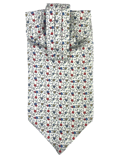 DÉCLIC Lugo Floral Ascot - White