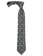 DÉCLIC Caravato Pattern Tie - Black
