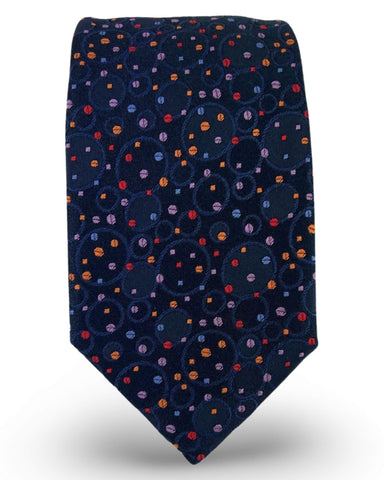 DÉCLIC Classic Microdot Tie - Red