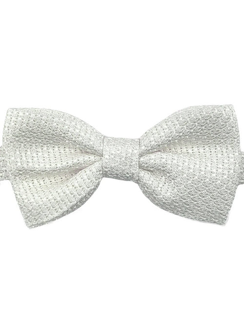 DÉCLIC Grenadine Bow Tie - White