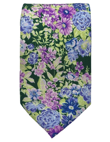 CANTINI Minerva Stripe Tie - Fuschia