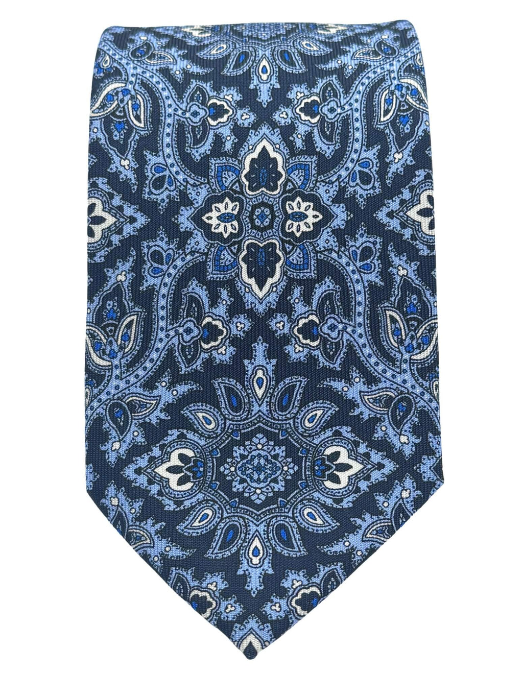 DÉCLIC Tiverton Paisley Tie - Blue