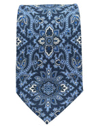 DÉCLIC Tiverton Paisley Tie - Blue