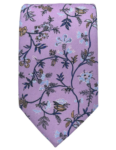 CANTINI Minerva Stripe Tie - Fuschia