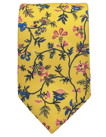 CANTINI Minerva Stripe Tie - Fuschia