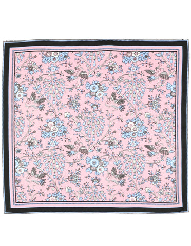 DÉCLIC Zebra Print Hanky - Chocolate