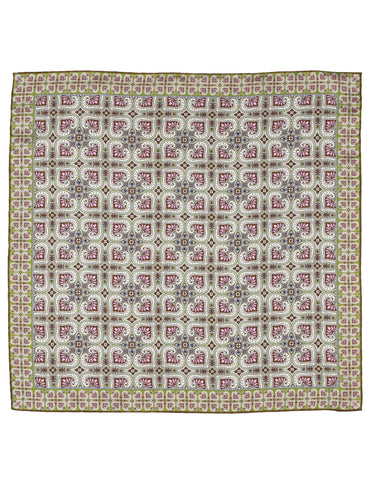 DÉCLIC Zebra Print Hanky - Chocolate