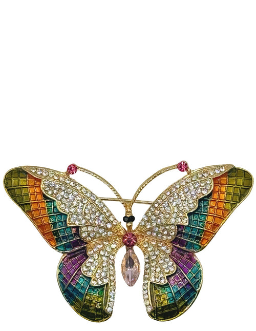 DÉCLIC Butterfly Gilded Pin - Assorted