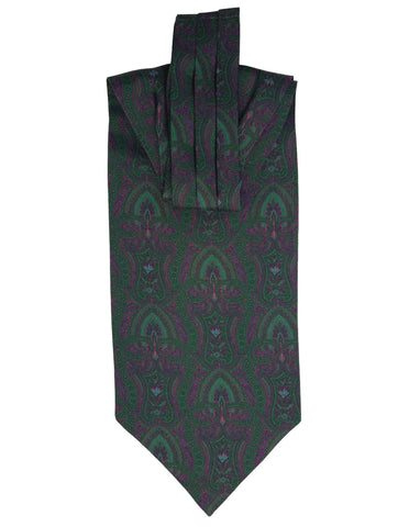 CANTINI Minerva Stripe Tie - Fuschia