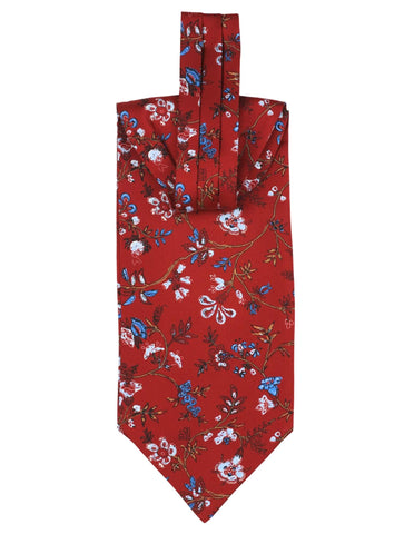 CANTINI Minerva Stripe Tie - Fuschia