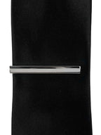 DÉCLIC Plain Long Tie Bar - Silver