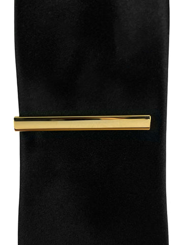 DÉCLIC Pinched Tie Bar - Silver