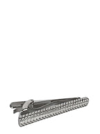 DÉCLIC Braided Tie Bar - Silver