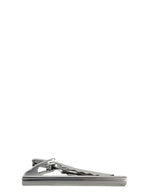 DÉCLIC Plain Brushed Tie Bar - Silver
