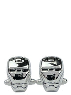 DÉCLIC Iron Man Mask Cufflink - Silver