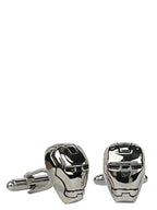 DÉCLIC Iron Man Mask Cufflink - Silver