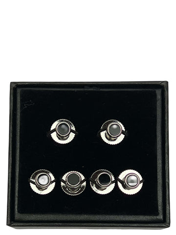 DÉCLIC Opulent Round Cufflink