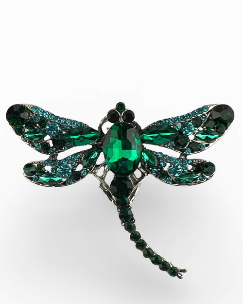 DÉCLIC Dragonfly Pin - Green