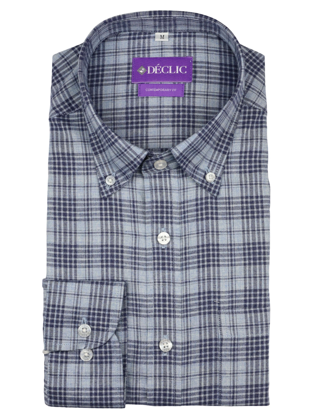 DÉCLIC Hoboken Check Shirt - Blue