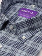 DÉCLIC Hoboken Check Shirt - Blue
