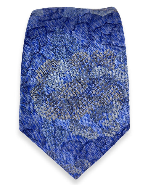 DÉCLIC Sulmona Floral Tie - Blue