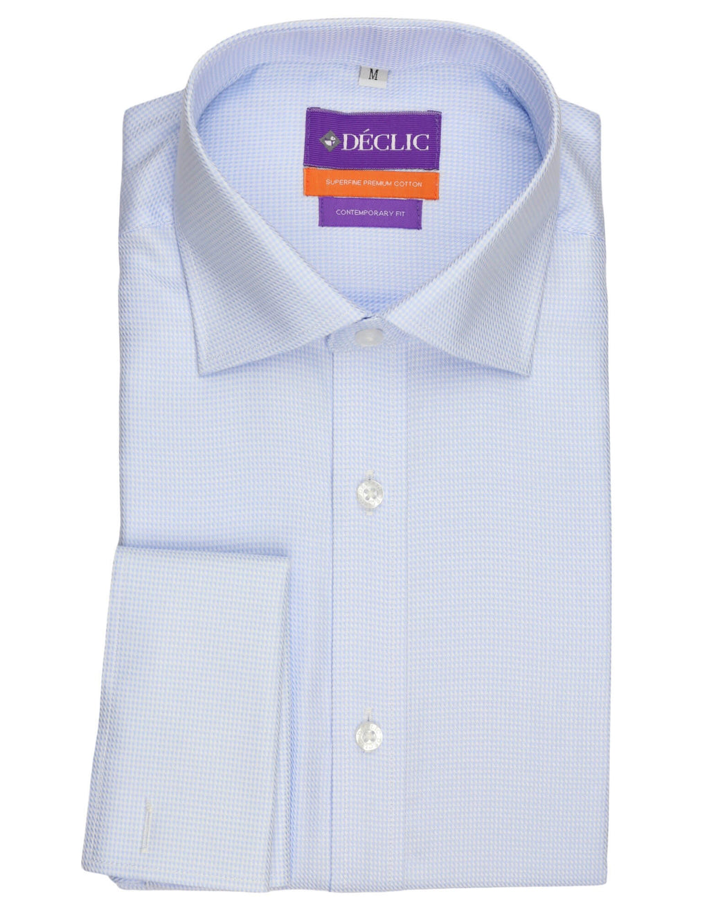 DÉCLIC Karma Textured Shirt - Sky