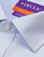 DÉCLIC Karma Textured Shirt - Sky