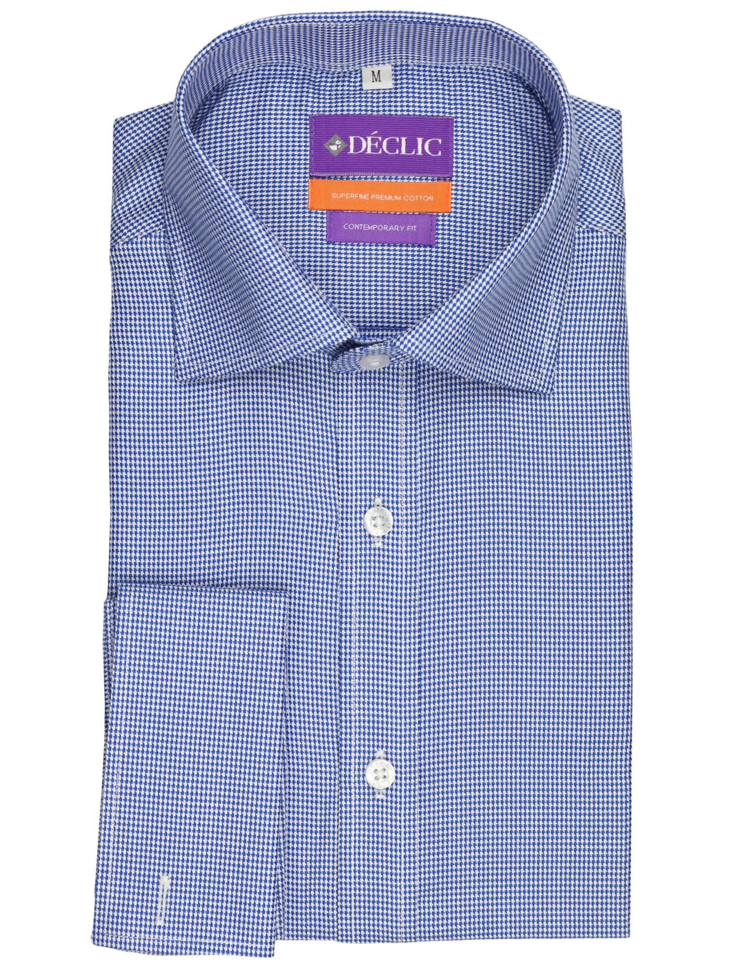 DÉCLIC Karma Textured Shirt - Royal