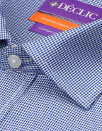 DÉCLIC Karma Textured Shirt - Royal