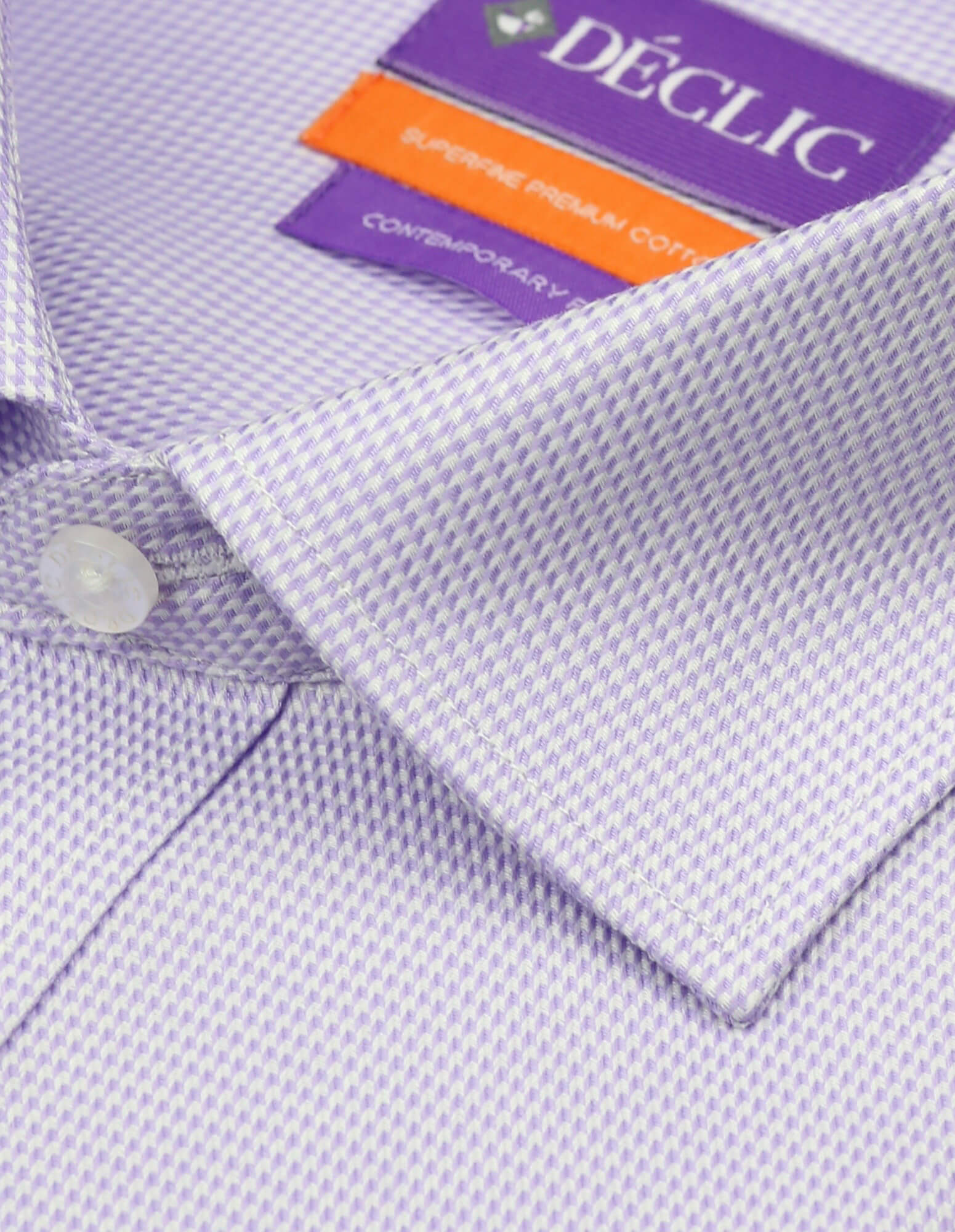 DÉCLIC Karma Textured Shirt - Lavender