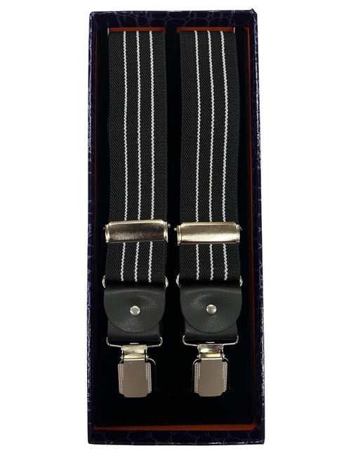 JA Braces - 3 Stripe - Black