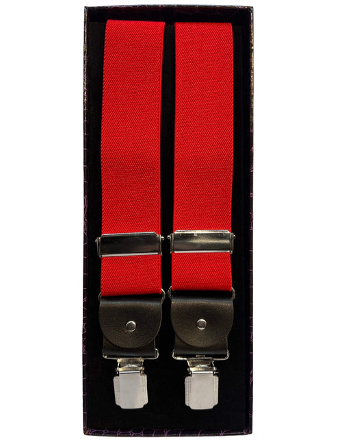 JA Braces - Plain - Red
