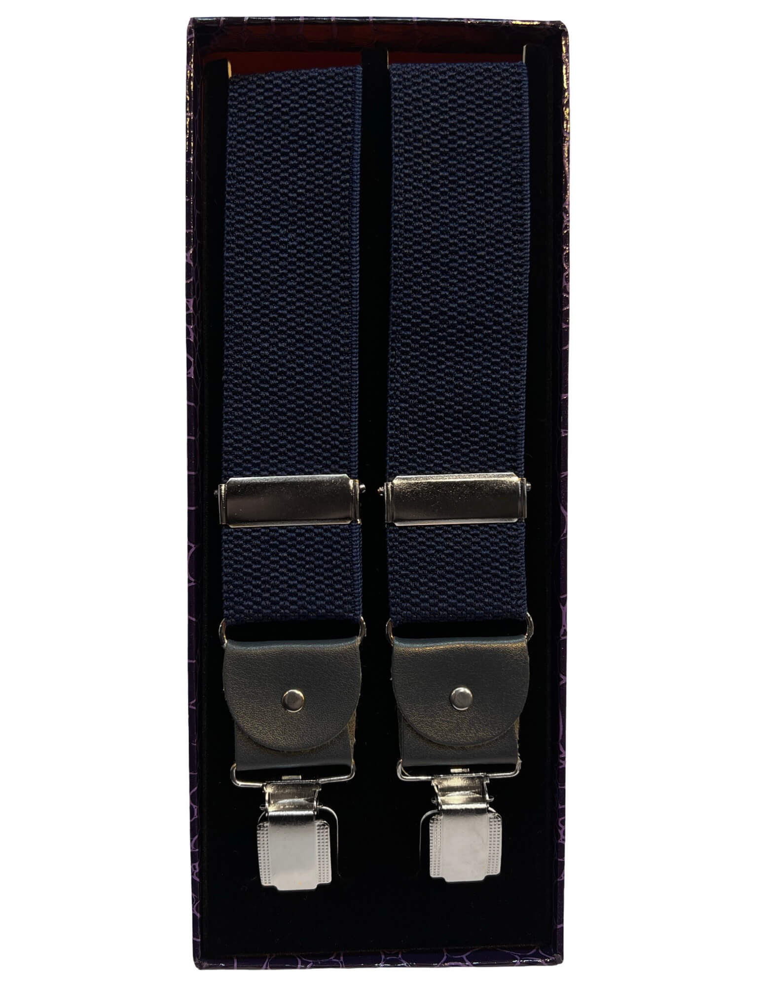 JA Braces - Textured - Navy